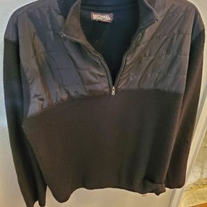 Michael Kors Commando quarter zip sweater XL